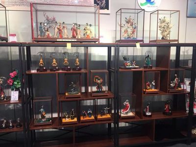 文博會城區(qū)展示日 一場工藝美術(shù)品的視覺盛宴
